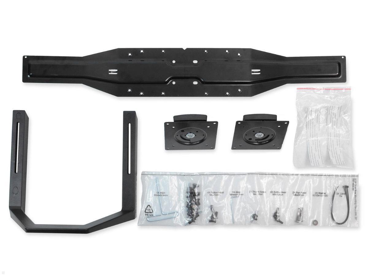 Supporto da Scrivania per 2 Monitor 13-27'' Affiancati con Morsetto su Supporto da Scrivania per 2 Monitor 13-27'' Affiancati con Morsetto su