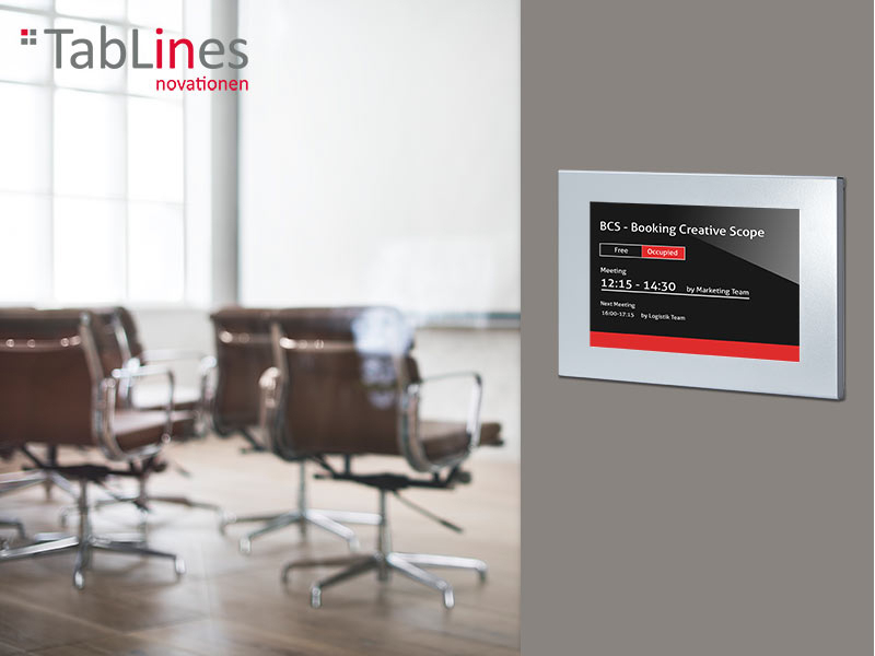 TabLines TSG071S Tablet Schutzgehäuse für Samsung Tab S6, silber als Room Manager TabLines TSG071S Tablet Schutzgehäuse für Samsung Tab S6, silber als Room Manager