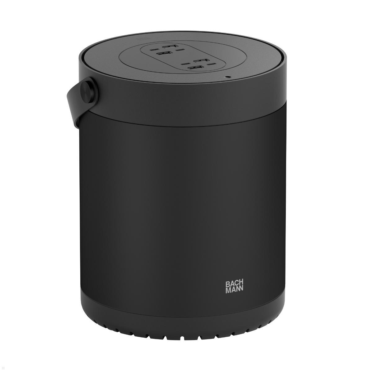 Bachmann MOV:E mit 4x USB-Charger A/C, schwarz (BM0011021)