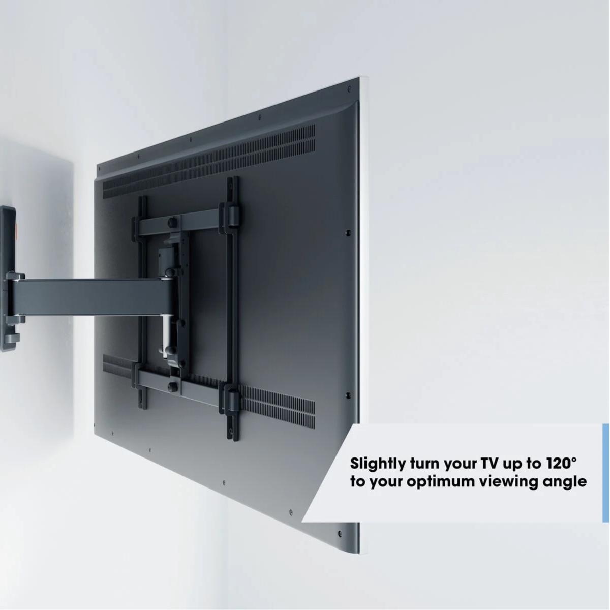 Vogels COMFORT TVM 3625 schwenkbare TV Wandhalterung 40-77 Zoll, schwarz, 120° Schwenkbereich Vogels COMFORT TVM 3625 schwenkbare TV Wandhalterung 40-77 Zoll, schwarz, 120° Schwenkbereich