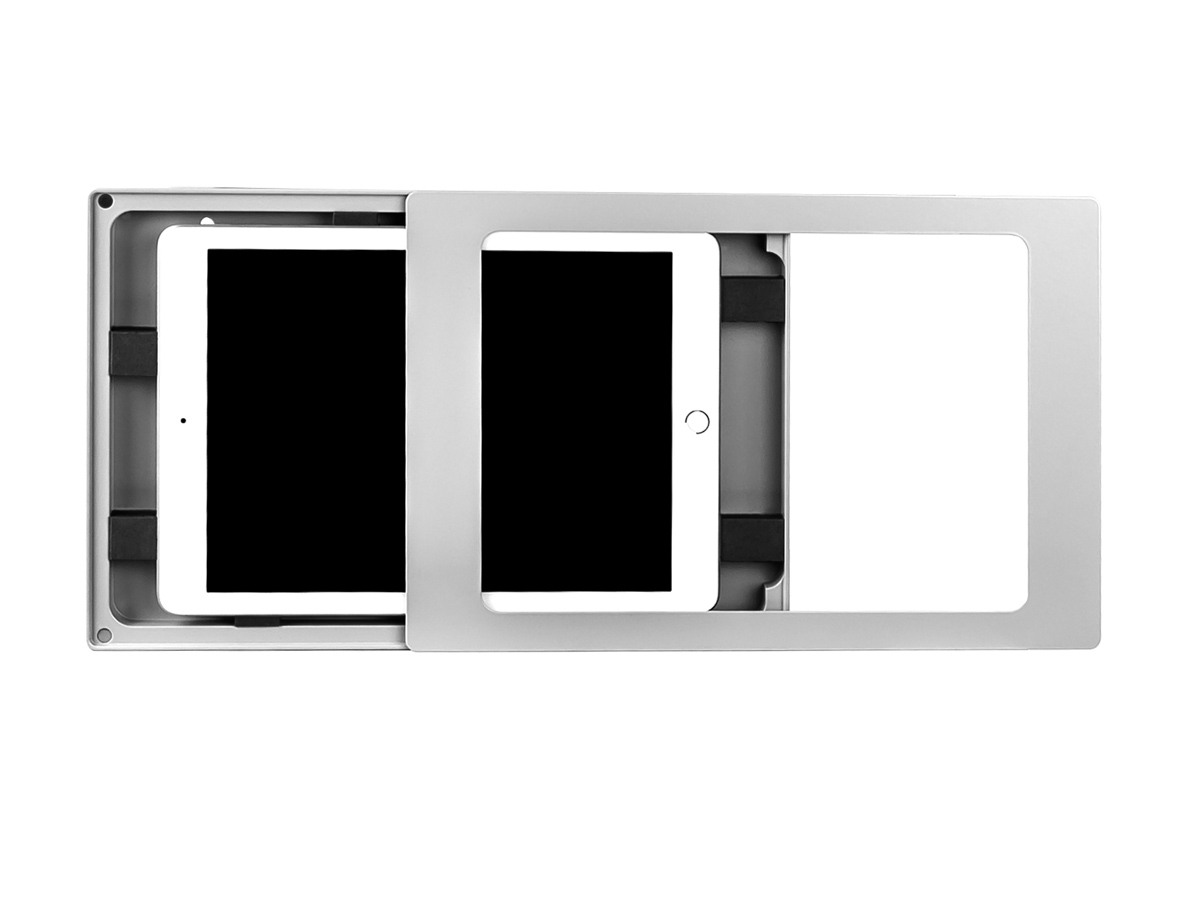 TabLines TWH020S Tablet Wandhalterung für Apple iPad 9.7 Zoll, silber einfache Montage TabLines TWH020S Tablet Wandhalterung für Apple iPad 9.7 Zoll, silber einfache Montage