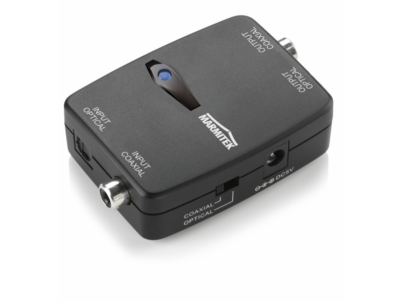 Marmitek Connect TC22 Digitalter Audio Konverter Toslink - Koaxial Marmitek Connect TC22 Digitalter Audio Konverter Toslink - Koaxial
