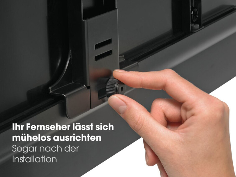 Vogels MotionMount NEXT 7356 elektrisch schwenkbare TV Wandhalterung OLED müheloses Ausrichten