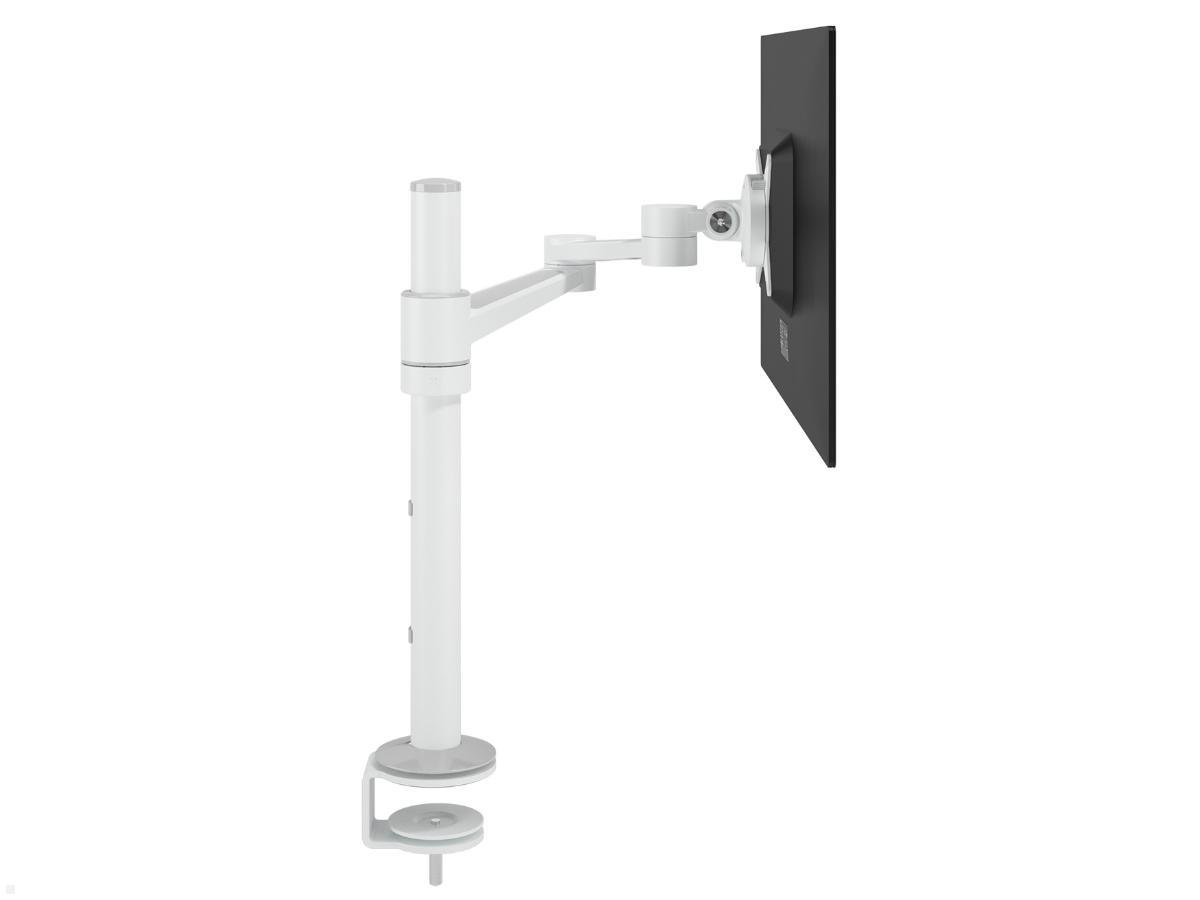Dataflex Viewlite Monitorhalterung Tisch mit Schwenkarm (58.120), weiß, Seitenansicht Dataflex Viewlite Monitorhalterung Tisch mit Schwenkarm (58.120), weiß, Seitenansicht