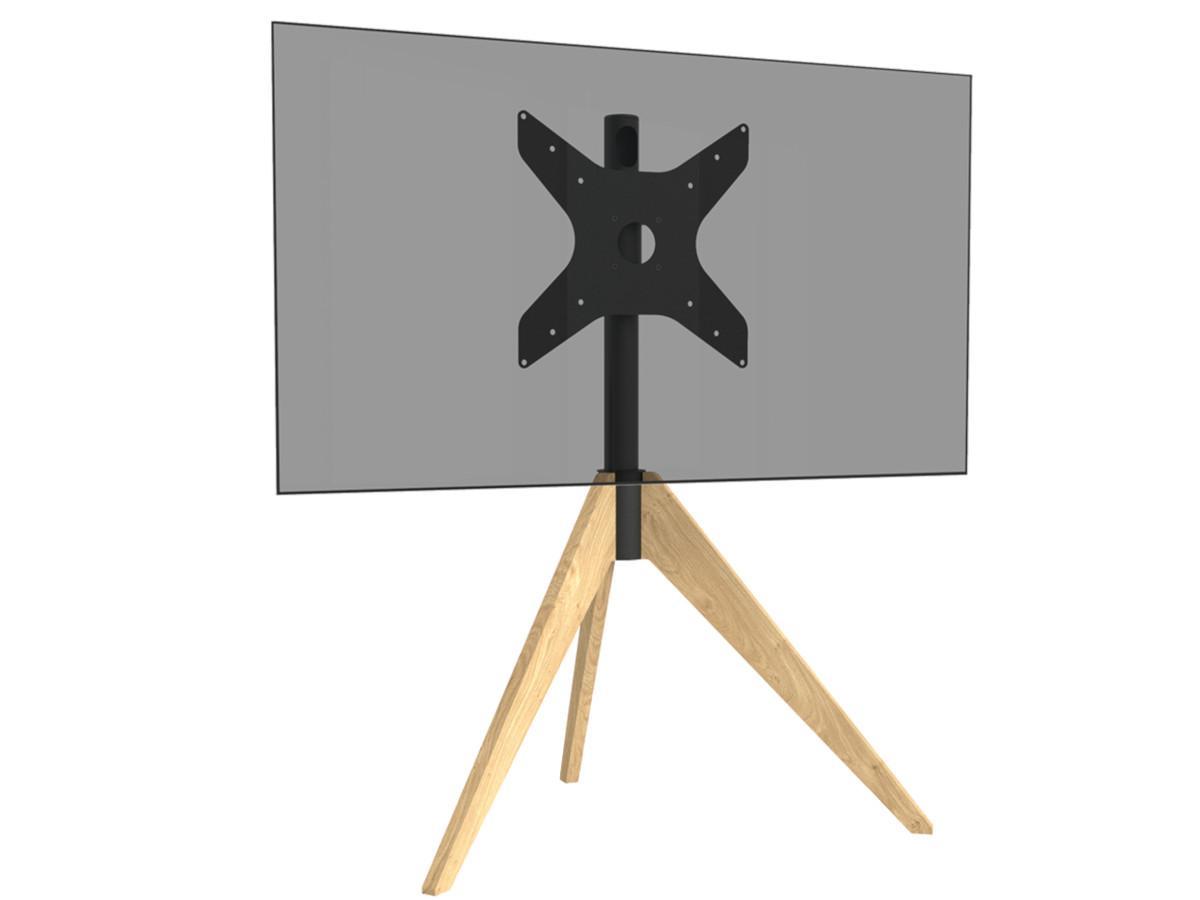 Cavus TRIANGLE-OAK TV Ständer 32-65", VESA 200x200, Eiche Holz Cavus TRIANGLE-OAK TV Ständer 32-65", VESA 200x200, Eiche Holz