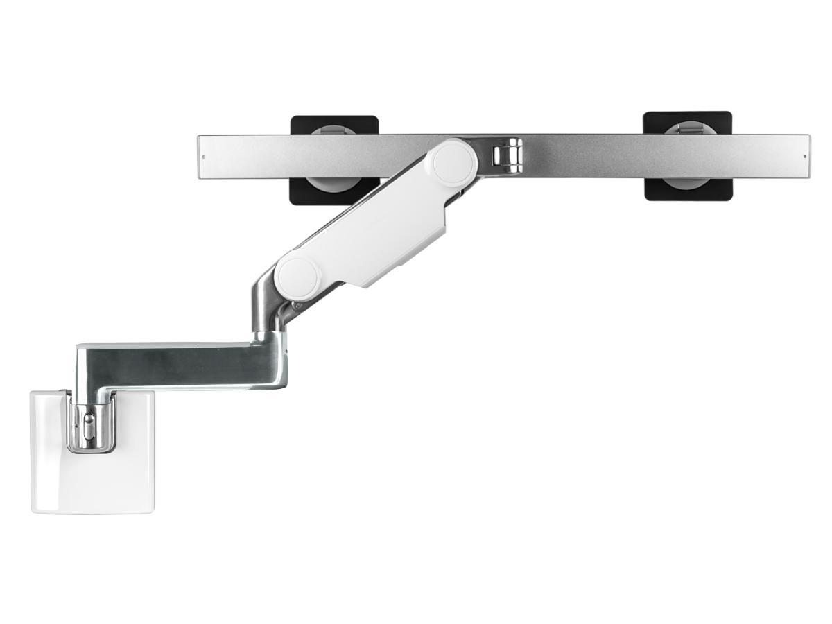 Humanscale M8.1 Dual Monitor Wandhalterung gerade weiß (M81HMWE2W) Rückansicht Humanscale M8.1 Dual Monitor Wandhalterung gerade weiß (M81HMWE2W) Rückansicht