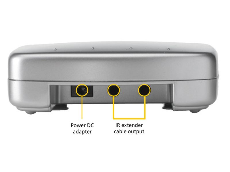 Marmitek Invisible Control 2 IR- Fernbedienungsverlängerung Anschlüsse Marmitek Invisible Control 2 IR- Fernbedienungsverlängerung Anschlüsse