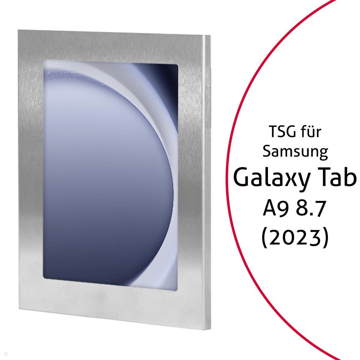 TabLines TSG099E Tablet Schutzgehäuse für Samsung Tab A9 8.7, Edelstahl TabLines TSG099E Tablet Schutzgehäuse für Samsung Tab A9 8.7, Edelstahl