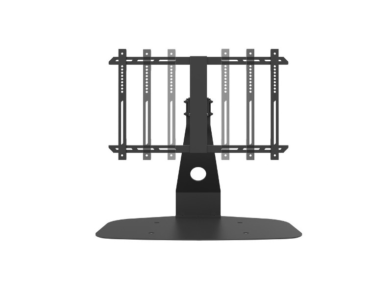 Cavus TV Ständer mit Sonos Playbase Halterung, schwarz VESA Streben einstellbar