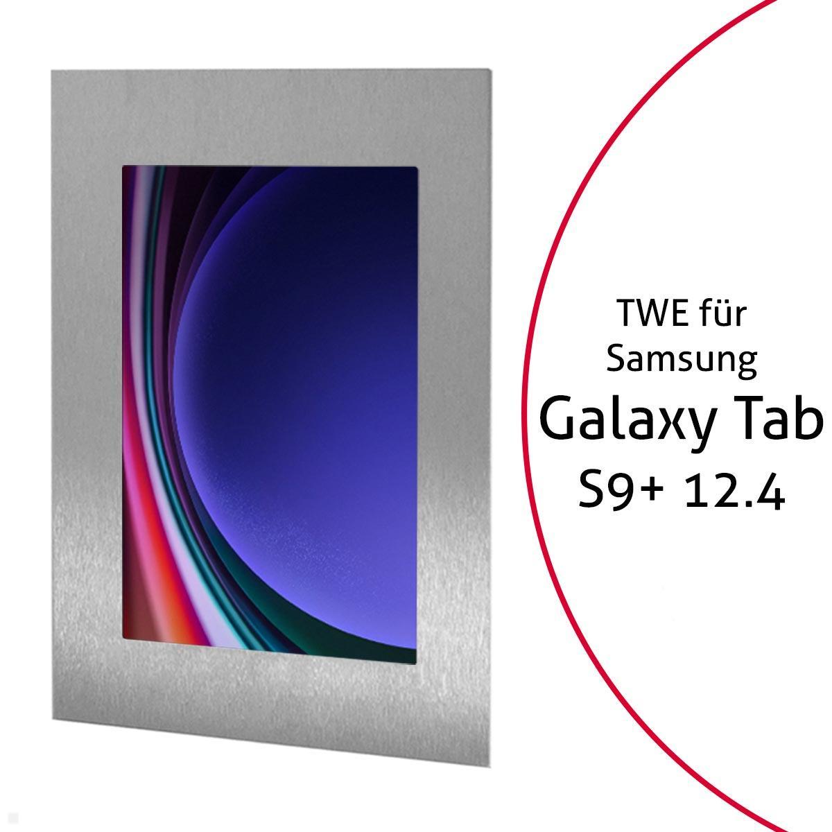 TabLines TWE111E Tablet Wandeinbau für Samsung Tab S9+ 12.4, Edelstahl TabLines TWE111E Tablet Wandeinbau für Samsung Tab S9+ 12.4, Edelstahl