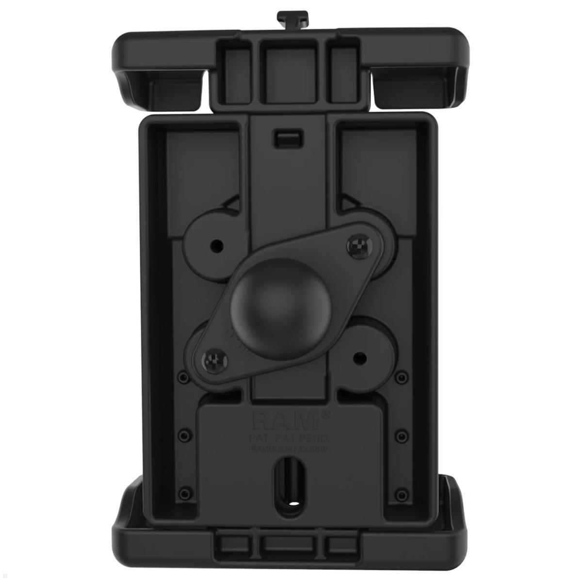 RAM Mounts Quick-Grip™ Pro XL Universal Smartphone-Halteschale 6,0-7,8'', Trapez-Basisplatte, B-Kugel (RAM-HOL-PD7BU), Rückseite