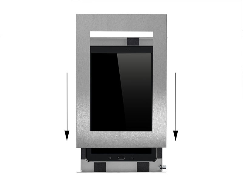 TabLines TSG059E Tablet Schutzgehäuse für Apple iPad Pro 12.9 (3./4. Gen.), Edelstahl einfache Montage TabLines TSG059E Tablet Schutzgehäuse für Apple iPad Pro 12.9 (3./4. Gen.), Edelstahl einfache Montage