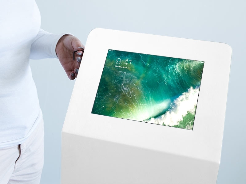 TabLines TBS054 Design Tabletständer quer mit Akku, iPad Pro 10,5Zoll Querformat TabLines TBS054 Design Tabletständer quer mit Akku, iPad Pro 10,5Zoll Querformat