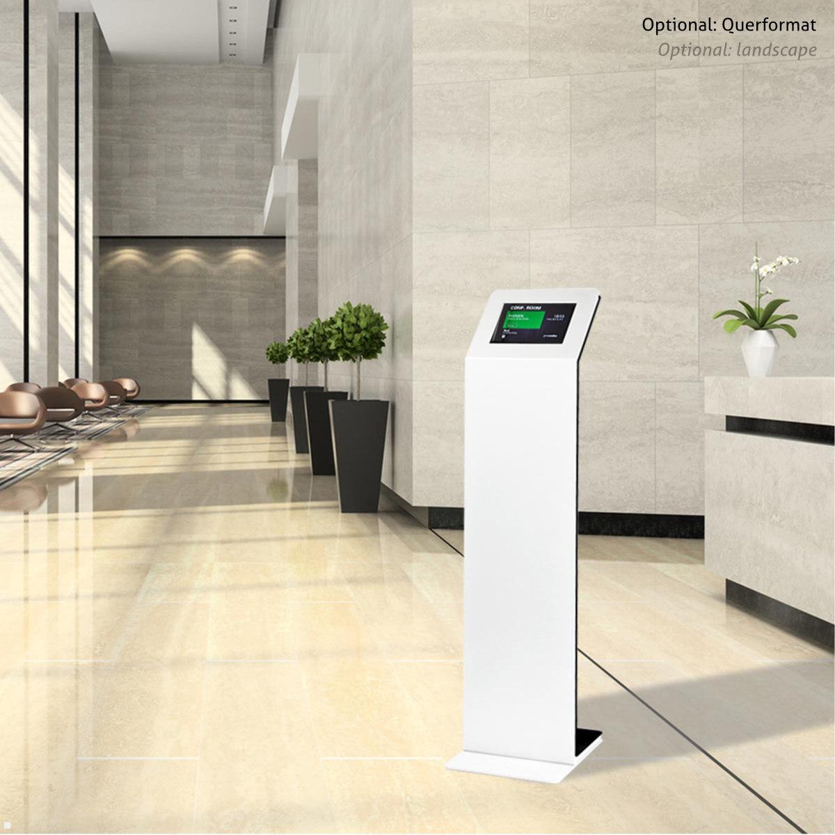 TabLines TBS137 Design Tabletständer hoch für Apple iPad Air 11 M2 EingangshalleHotel TabLines TBS137 Design Tabletständer hoch für Apple iPad Air 11 M2 EingangshalleHotel