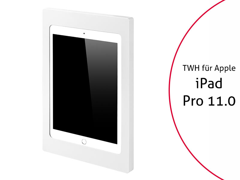 TabLines TWH022W Tablet Wandhalterung für Apple iPad Pro 11.0 Zoll, weiß TabLines TWH022W Tablet Wandhalterung für Apple iPad Pro 11.0 Zoll, weiß