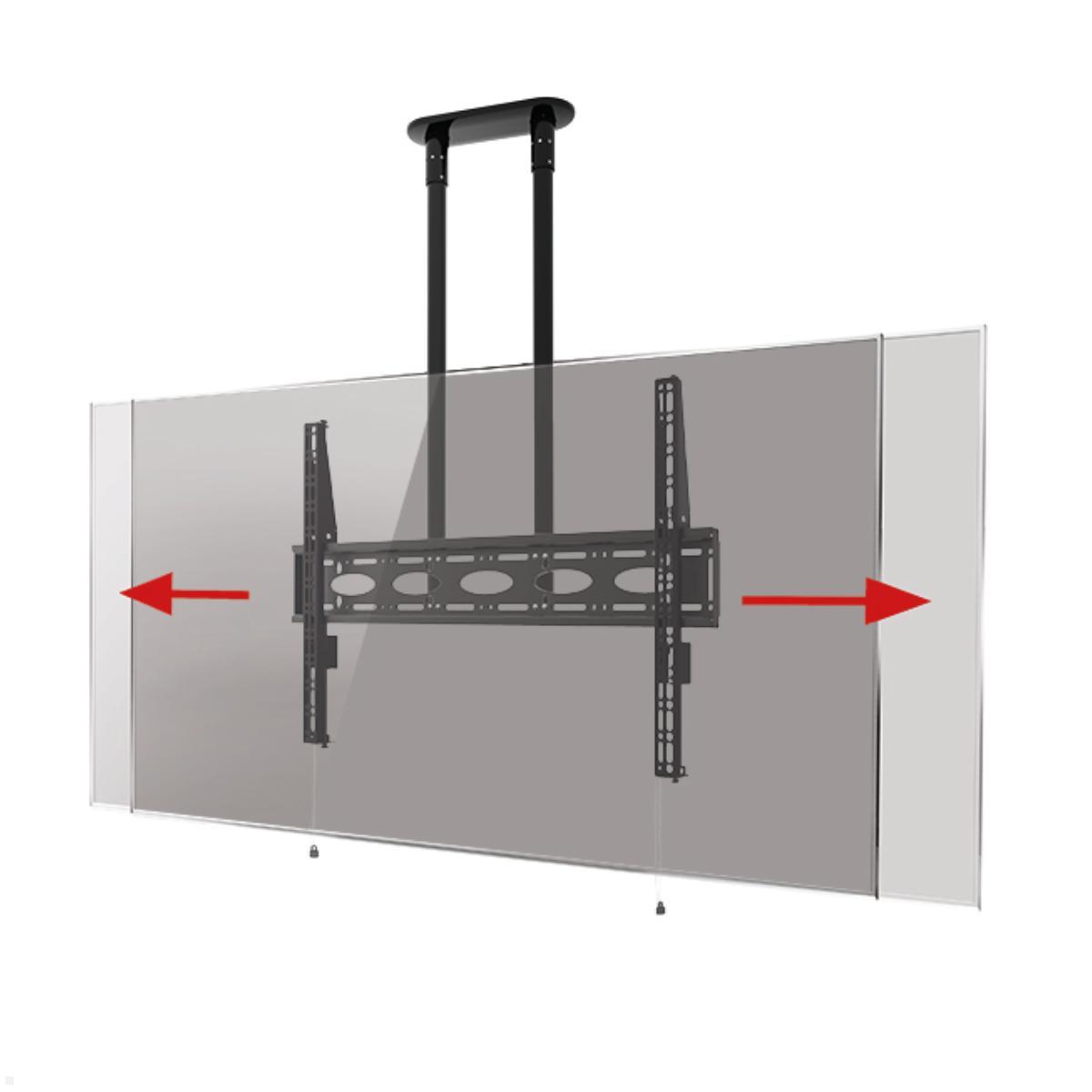 B-Tech BT8448-100/BB TV Deckenhalter für schwere Monitore bis 120 Zoll, Säulenlänge 1m Feinjustierung B-Tech BT8448-100/BB TV Deckenhalter für schwere Monitore bis 120 Zoll, Säulenlänge 1m Feinjustierung