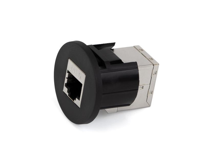 Bachmann MINI PIX Einbaudose mit LAN CAT6A Buchse geschirmt (942.083)