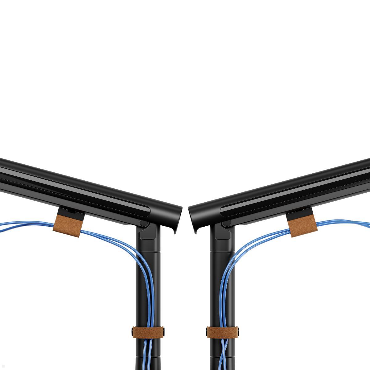 Fellowes Smartview Dual Monitor Tischhalterung, Kabelmanagement