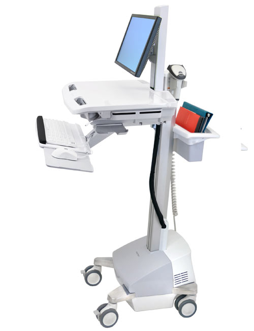 Ergotron SV42-6301-2 StyleView Fahrwagen mit Monitorhalter Ergotron SV42-6301-2 StyleView Fahrwagen mit Monitorhalter