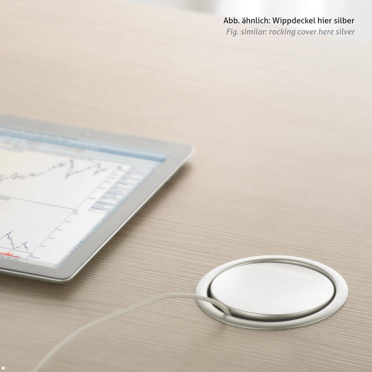 EVOline Port Zubehör Wippdeckel für Steckdose - Kabel Knickschutz EVOline Port Zubehör Wippdeckel für Steckdose - Kabel Knickschutz