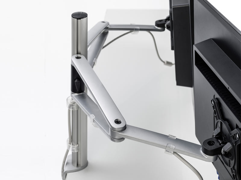 Novus MY one plus C Monitorarm mit Zwinge (910+2011+000) weiß Novus MY one plus C Monitorarm mit Zwinge (910+2011+000) weiß
