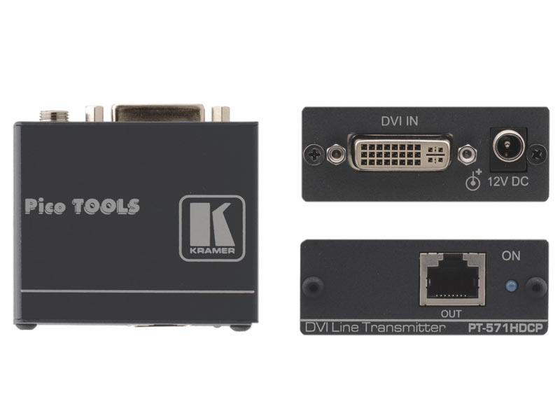 Kramer PT-571HDCP Twisted Pair Übertrager für DVI Kramer PT-571HDCP Twisted Pair Übertrager für DVI