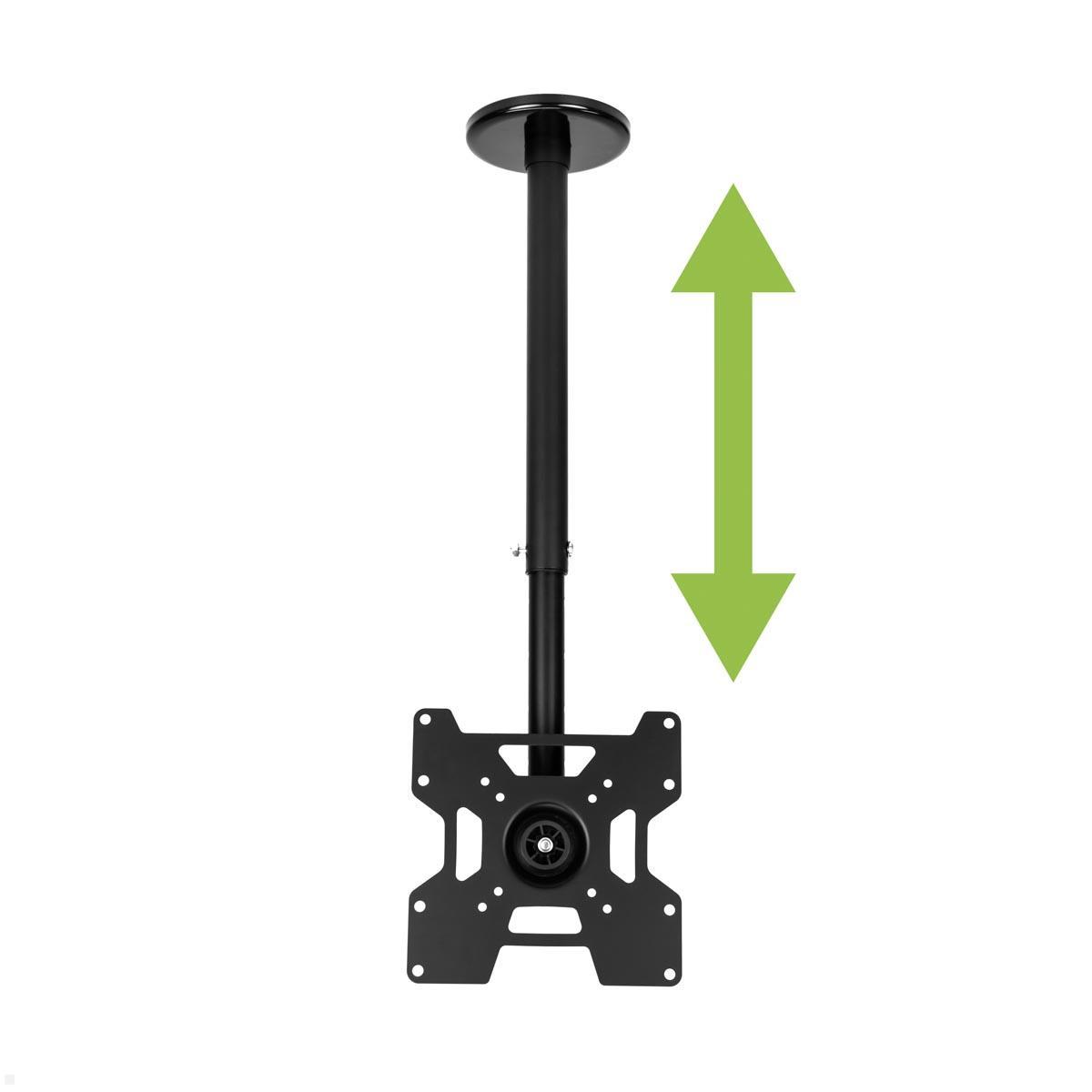 MonLines MDH013B höhenverstellbarer Monitor Deckenhalter 444-794 mm bis 45 kg höhenverstellbar MonLines MDH013B höhenverstellbarer Monitor Deckenhalter 444-794 mm bis 45 kg höhenverstellbar