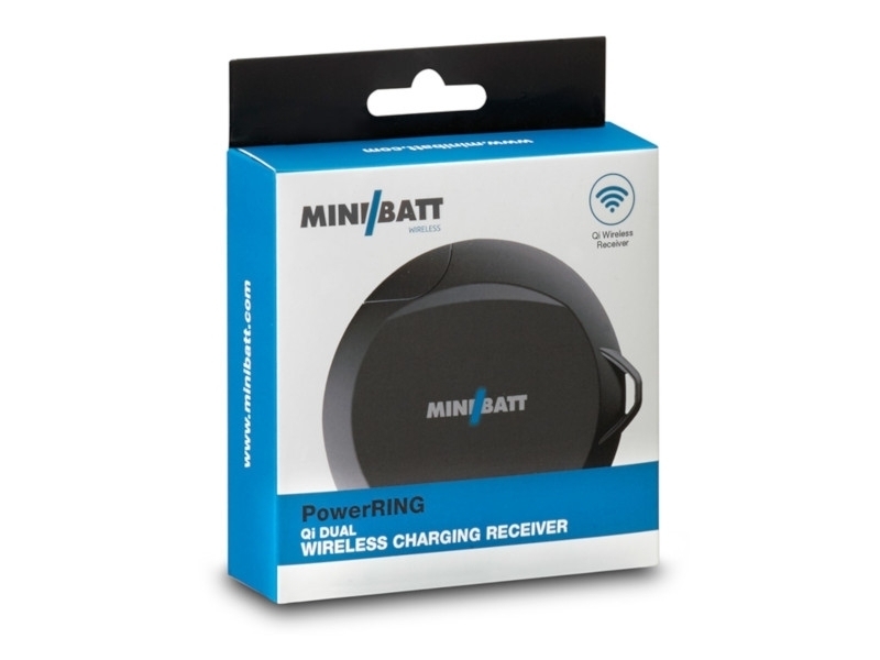 miniBatt MB-PR dual Schlüsselanhänger Qi-Ladegerät Verpackung miniBatt MB-PR dual Schlüsselanhänger Qi-Ladegerät Verpackung