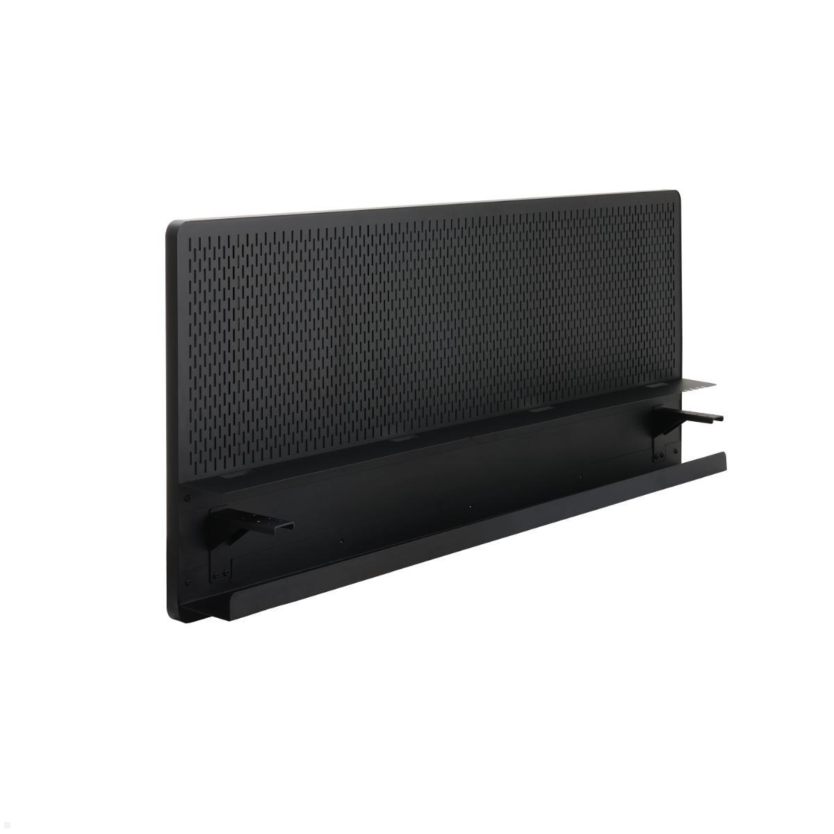 APTO Adaptboard Schreibtisch Rückwand / Trennwand 1300mm, schwarz APTO Adaptboard Schreibtisch Rückwand / Trennwand 1300mm, schwarz