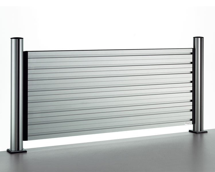 Novus Slatwall Elemente 120 mit TSS-Säule mit Tischklemme (974+1205+000) Novus Slatwall Elemente 120 mit TSS-Säule mit Tischklemme (974+1205+000)