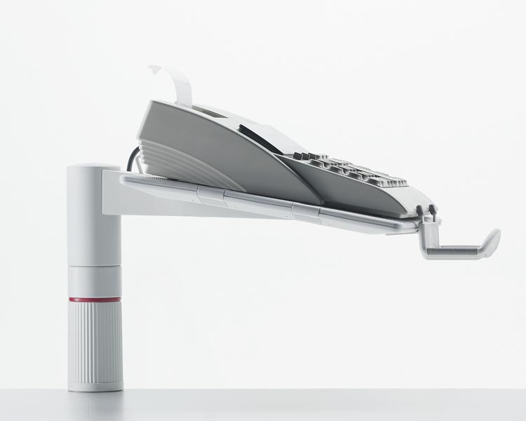 Novus PhoneMaster Telefonhalterung anthrazit (713+0005+000) Seitenansicht Novus PhoneMaster Telefonhalterung anthrazit (713+0005+000) Seitenansicht