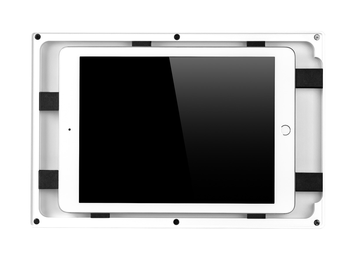 TabLines TWH022W Tablet Wandhalterung für Apple iPad Pro 11.0 Zoll, weiß Ansicht ohne Rahmen TabLines TWH022W Tablet Wandhalterung für Apple iPad Pro 11.0 Zoll, weiß Ansicht ohne Rahmen