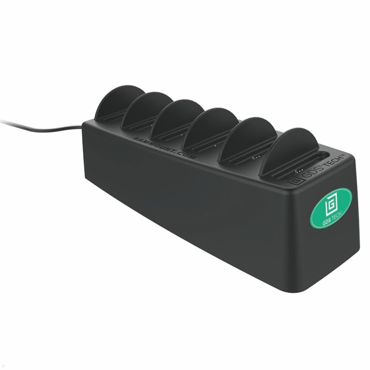 RAM Mounts 6-Fach GDS Tisch-Ladestation für Tablets und Smartphones, Schutzhülle (RAM-GDS-DOCK-6G1P-NGU), IntelliSkin Next Gen Dockingstation