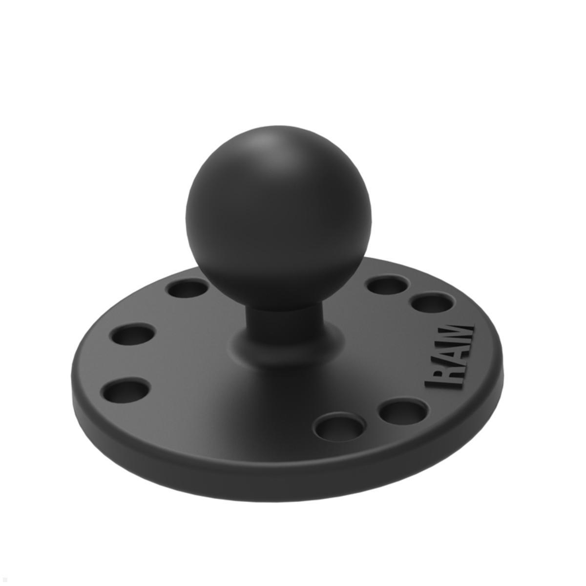 RAM Mounts Basisplatte rund mit B-Kugel 1 Zoll (RAM-B-202U) RAM Mounts Basisplatte rund mit B-Kugel 1 Zoll (RAM-B-202U)