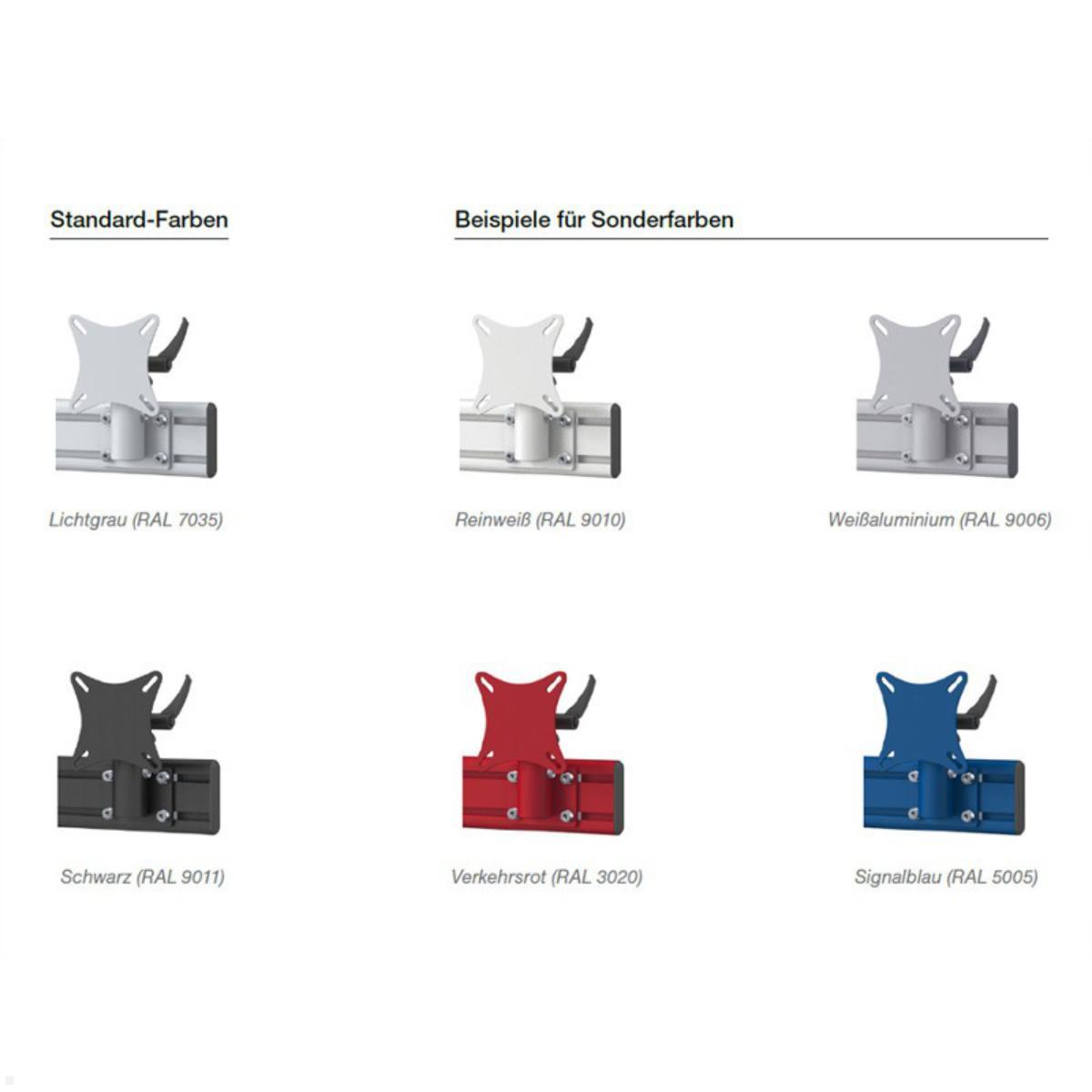 MonLines MTH217B Para 4-fach Monitorhalter Tischklemme bis 24 Zoll, schwarz, Farbvarianten MonLines MTH217B Para 4-fach Monitorhalter Tischklemme bis 24 Zoll, schwarz, Farbvarianten
