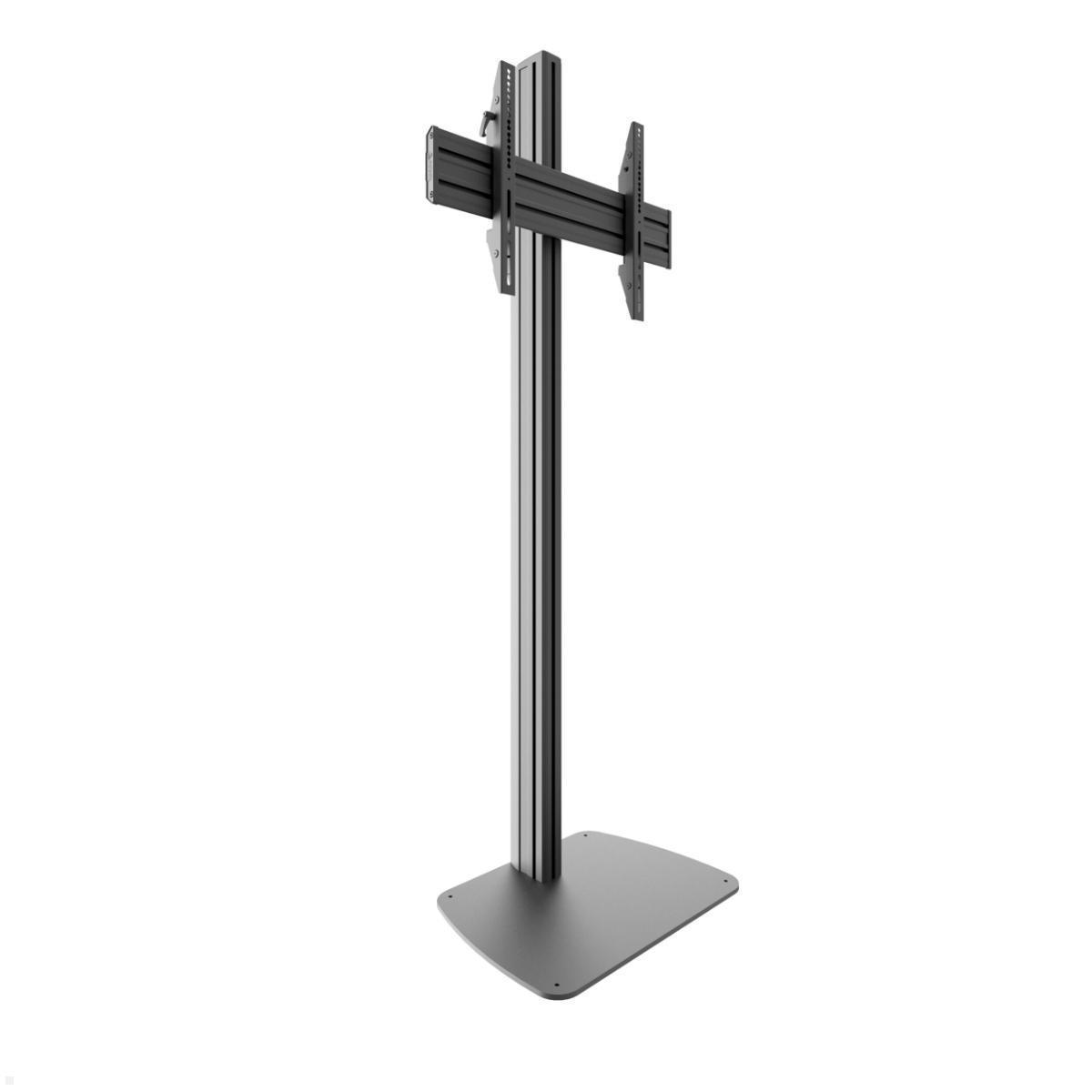 Edbak STDV100 TV Bodenständer bis 75 Zoll anschraubbar, höhenverstellbar, schwarz Edbak STDV100 TV Bodenständer bis 75 Zoll anschraubbar, höhenverstellbar, schwarz