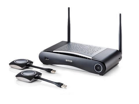 Barco ClickShare CSE-200 wireless presentation system for medium meeting rooms