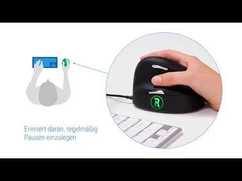 R-Go HE Mouse Break ergonomic mouse L right RGOBRHEMLR, Anti-RSI-Software