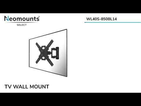 Neomounts WL40S-850BL14 swiveling TV wall mount 32-65 inches, black