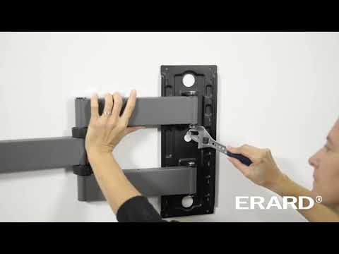 Erard WAM 400TW3 tiltable, swiveling TV wall mount 40 - 80 inches