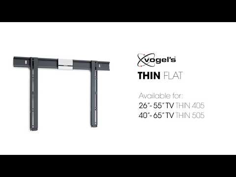 Vogels THIN 405 ExtraThin fixed TV wall mount 26"-55" up to 25kg