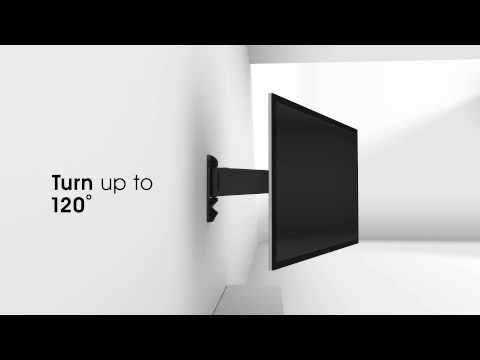Vogels Base 25 M Turn Wall Mount 32-55 Inch, black