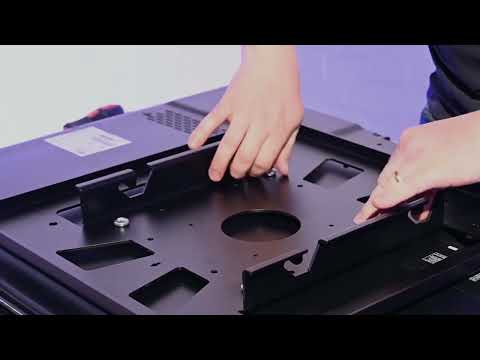 B-Tech BT7555/B flat screen mount for ceilings/angled walls up to 65inch, 50kg, black